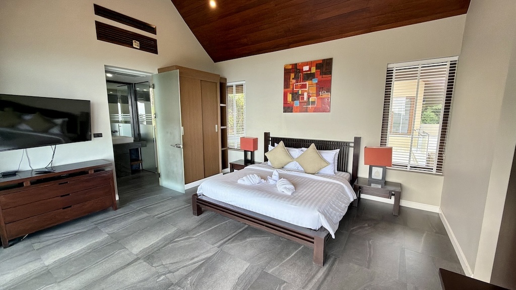 Villa Enam Koh Samui Bedroom