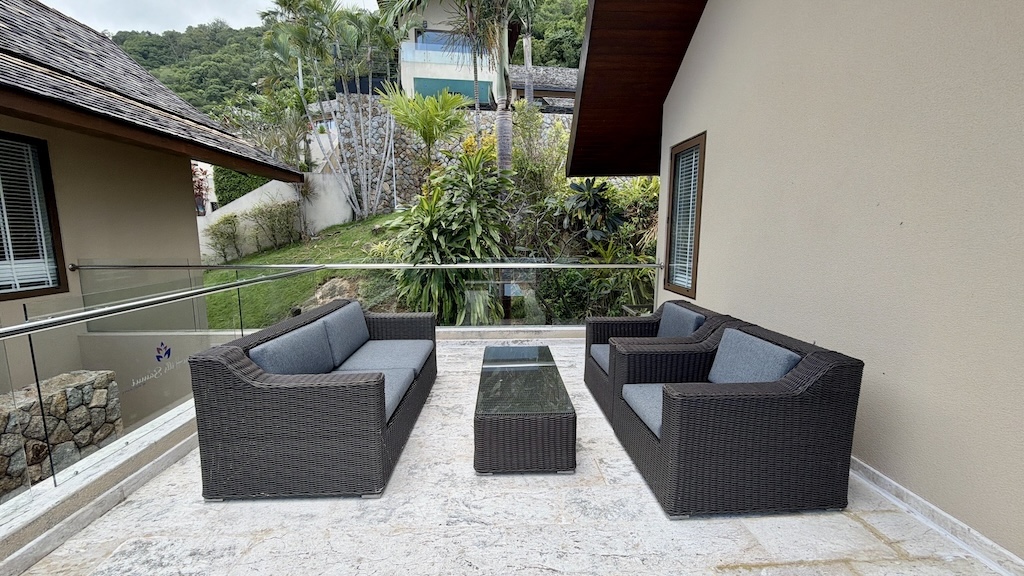 Villa Enam Koh Samui Seating Area