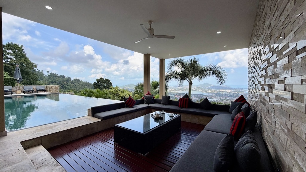 Villa Enam Koh Samui Sala View