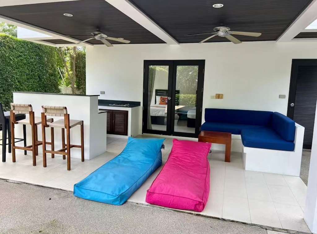 Villa For Sale At Samui Sanctuary Covered Terrace