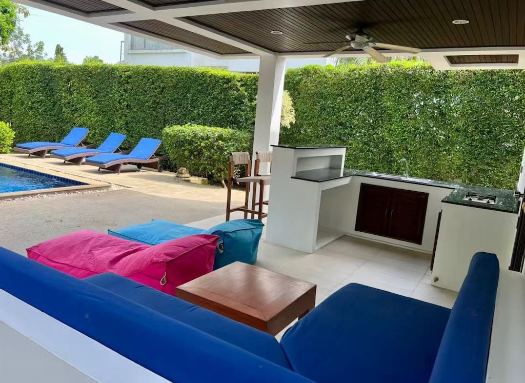 Villa For Sale At Samui Sanctuary Outdoor Seating