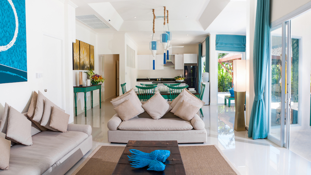 Villa Khwan Rak Living Area