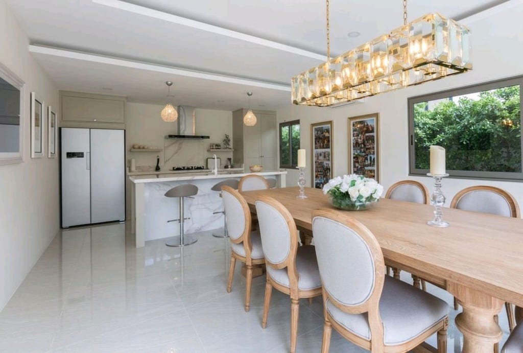 Villa Kitchen Dining Area
