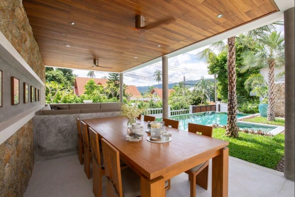 Samui Property Outdoor Dining