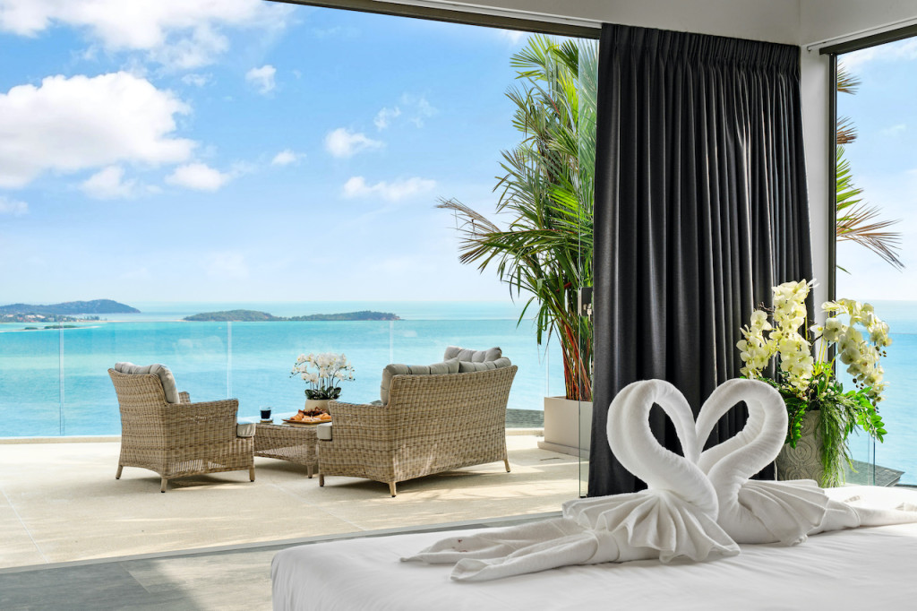 Villa Maji Sea View From Master Bedroom