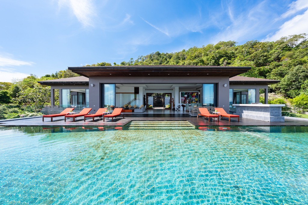 Villa Michaela For Sale Koh Samui Sun Terrace and Pool
