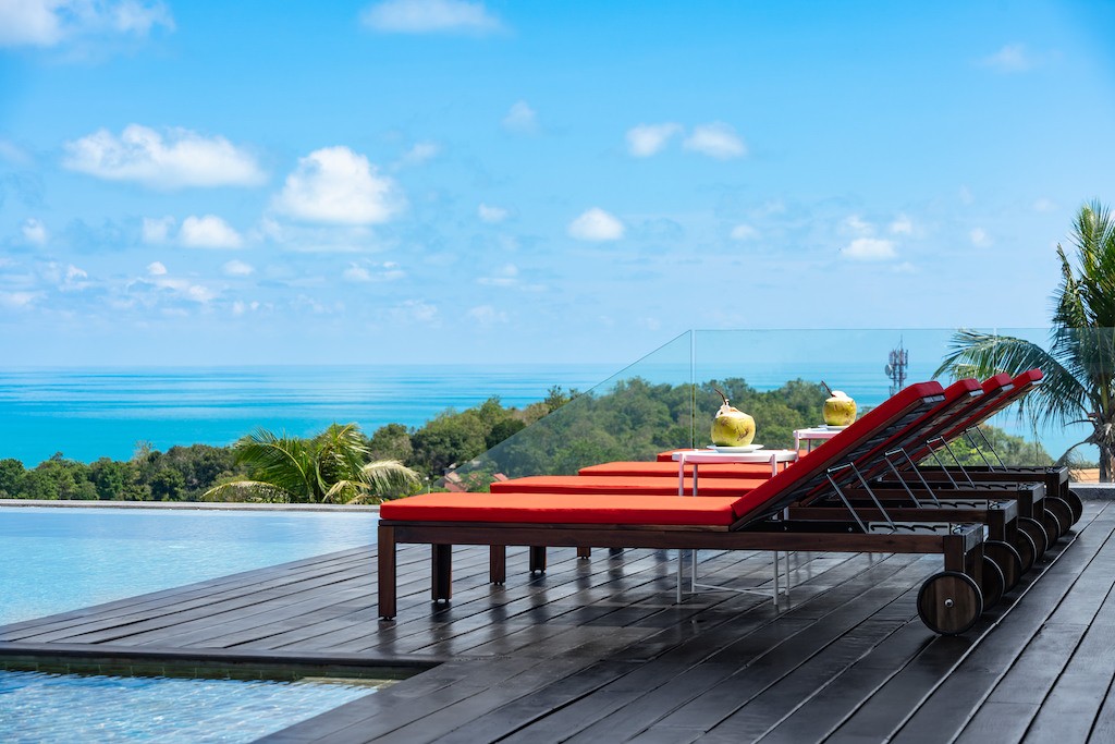 Villa Michaela For Sale Koh Samui Sun Loungers