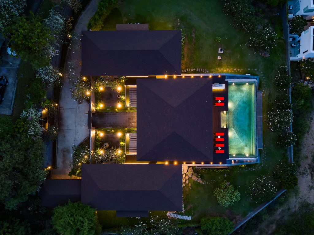 Villa Michaela For Sale Koh Samui Aerial Above