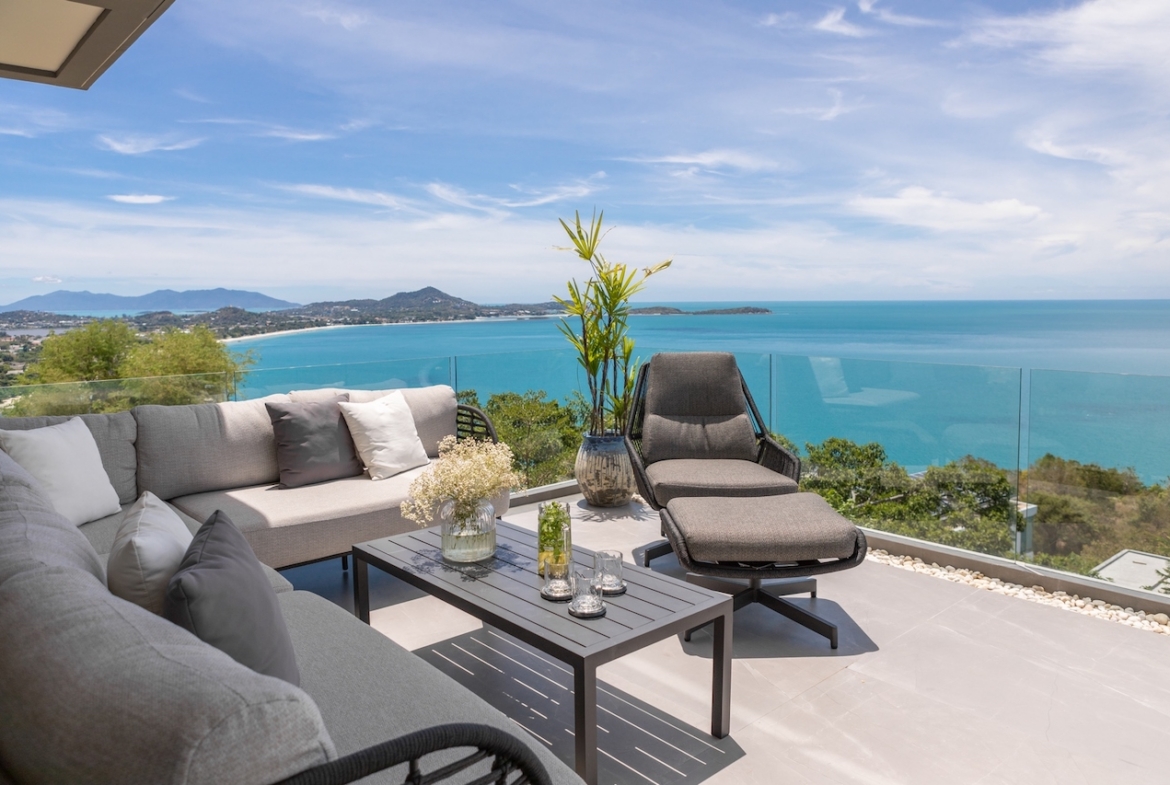 Villa Moonstar Koh Samui Terrace Seating