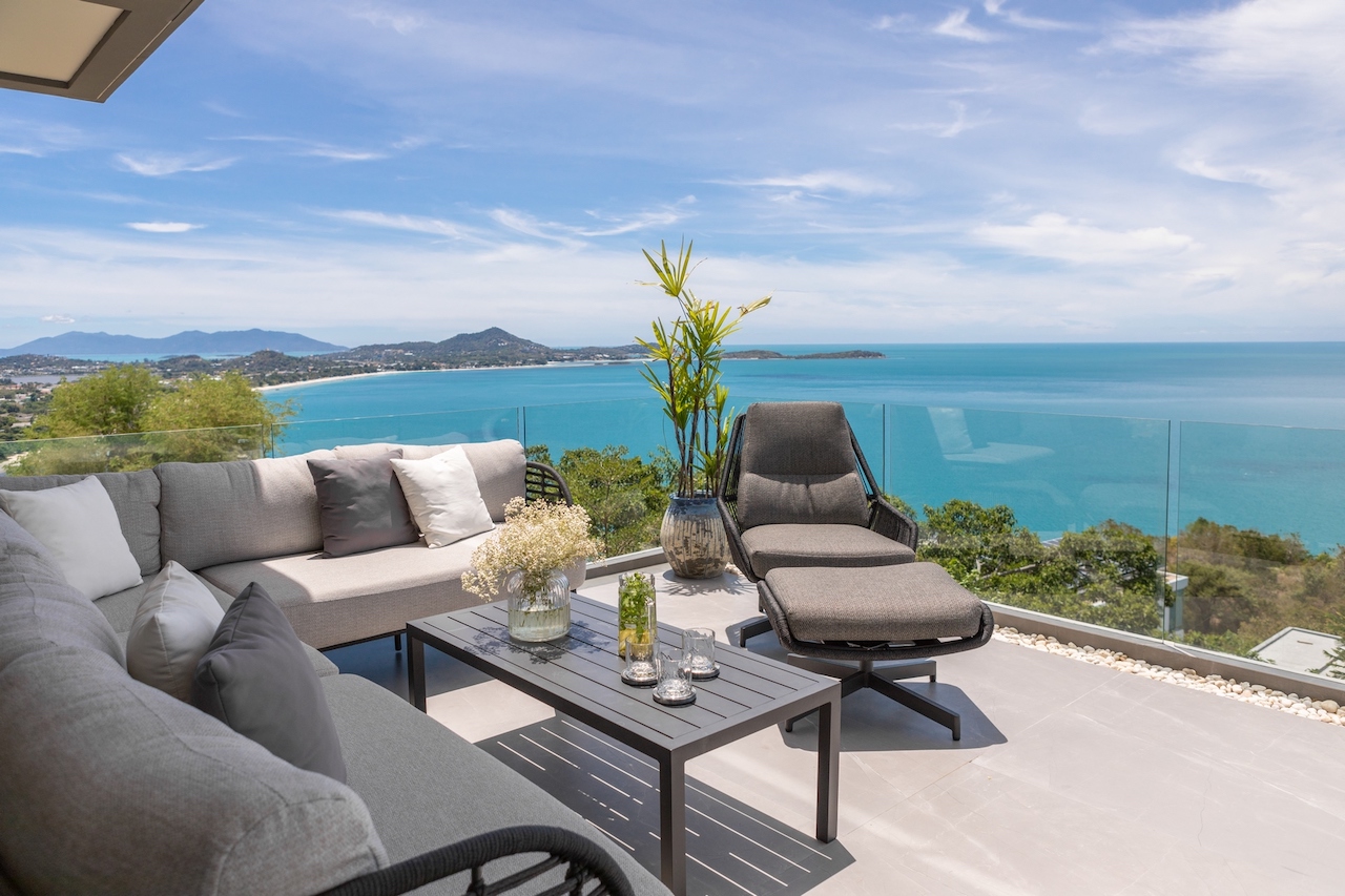 Villa Moonstar Koh Samui Terrace Seating