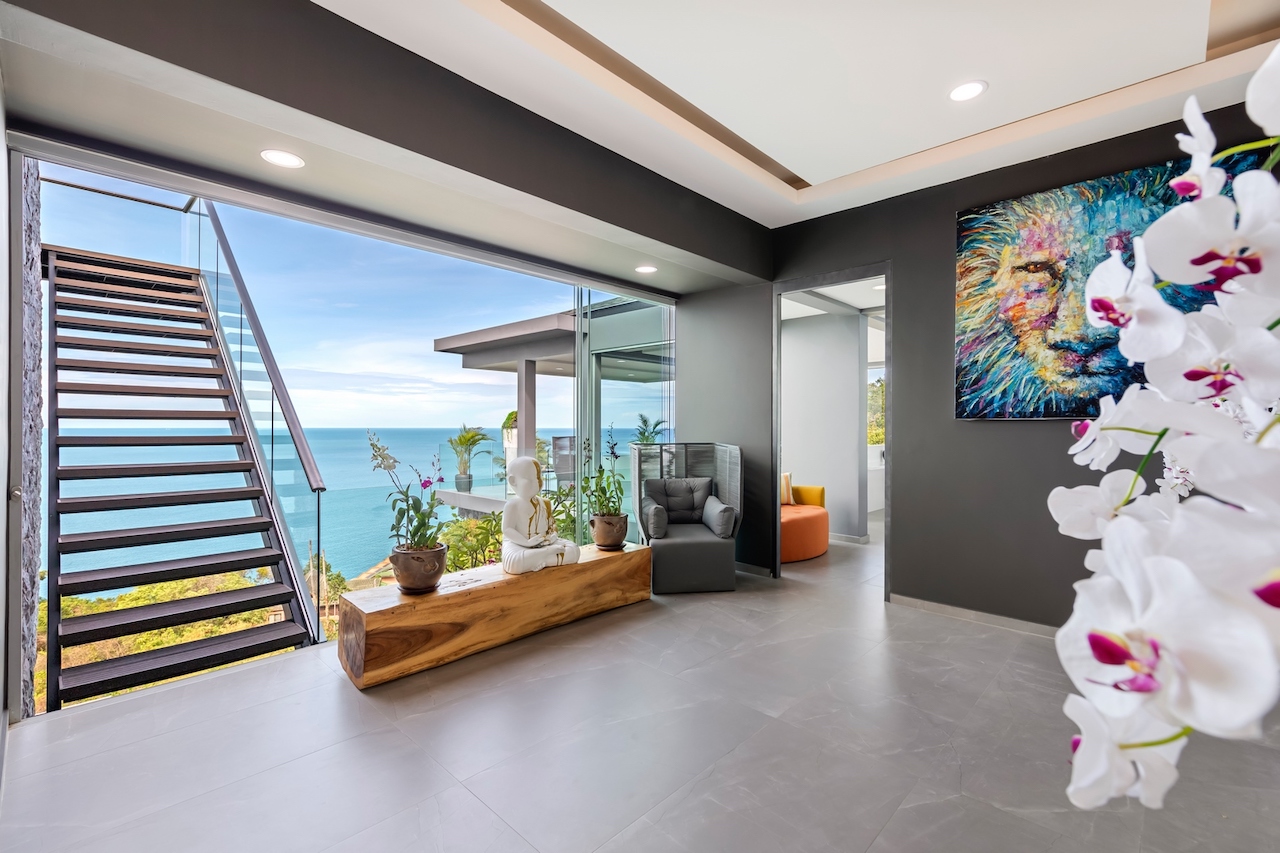 Villa Moonstar Koh Samui Rooftop Stairs