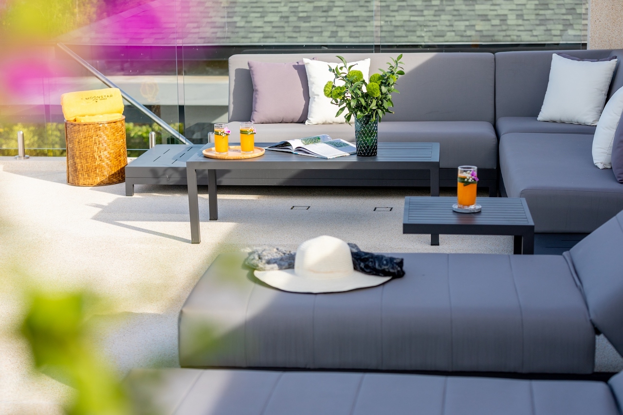 Villa Moonstar Koh Samui Rooftop Seating