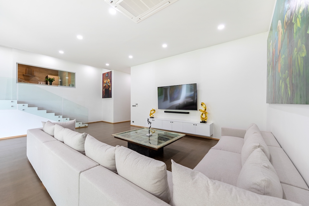 Villa Moonstar Koh Samui Lower Lounge