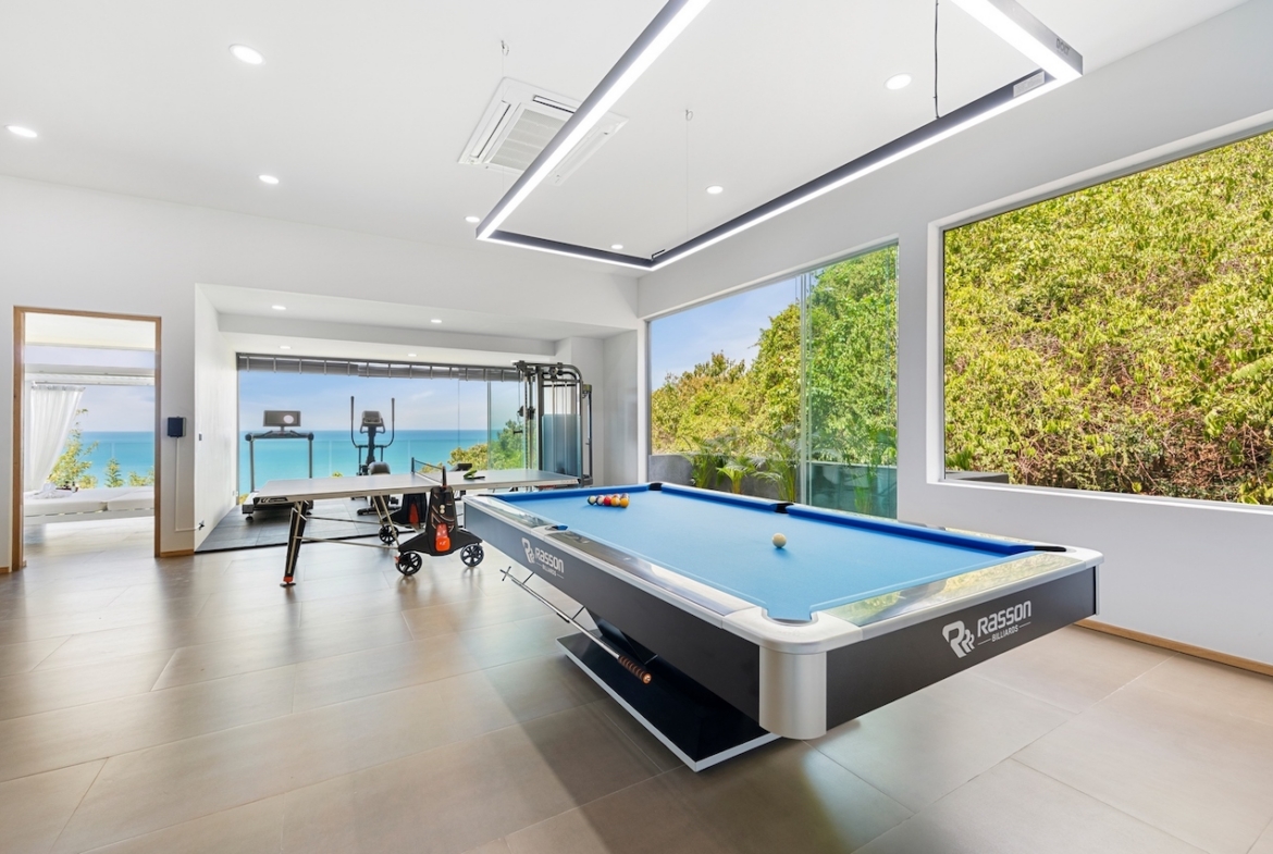 Villa Moonstar Koh Samui Pool Table