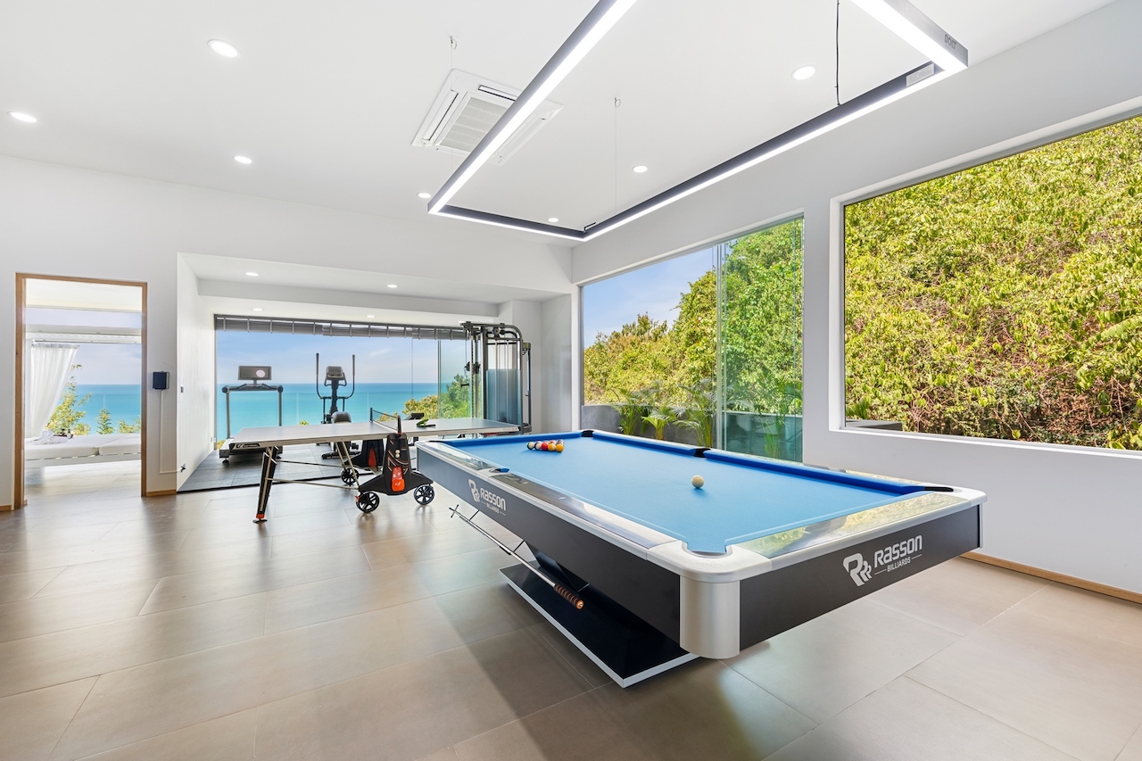 Villa Moonstar Koh Samui Pool Table