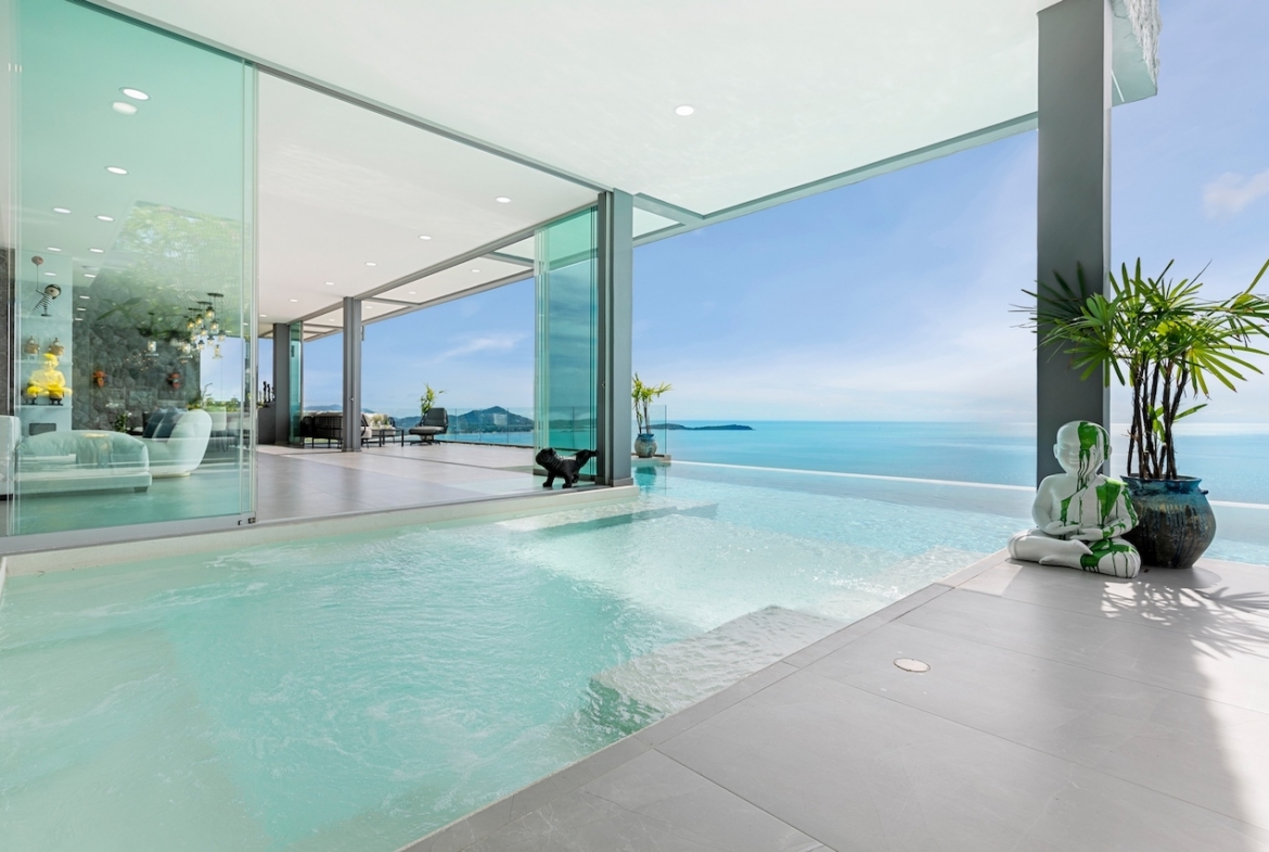 Villa Moonstar Koh Samui Jacuzzi Pool
