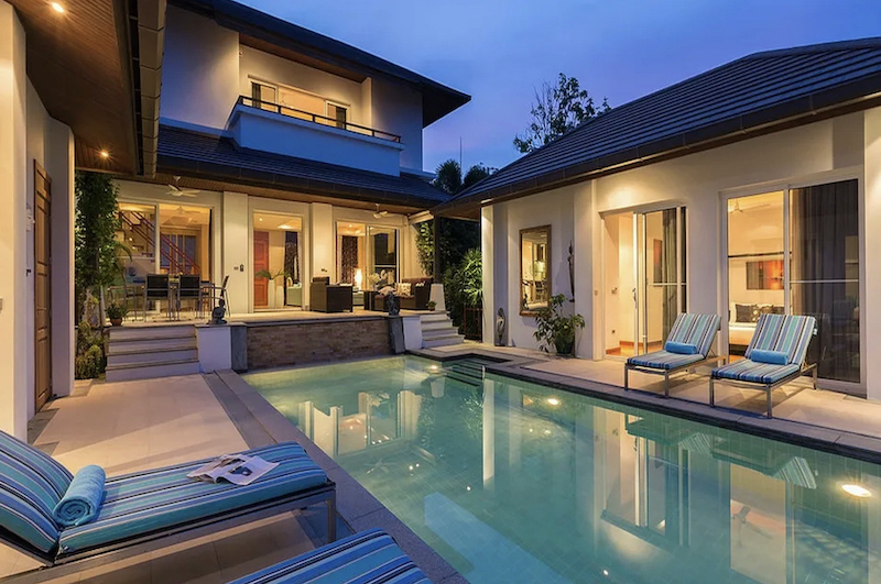 Villa At Night