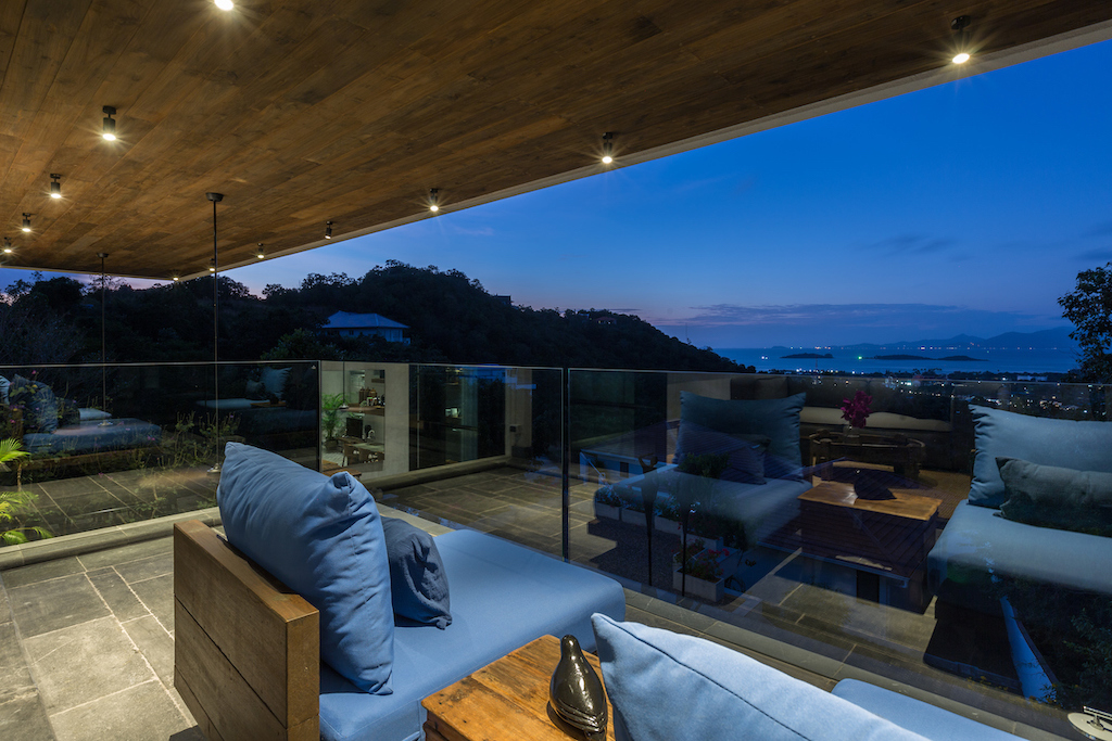 Villa Orca Koh Samui Night View