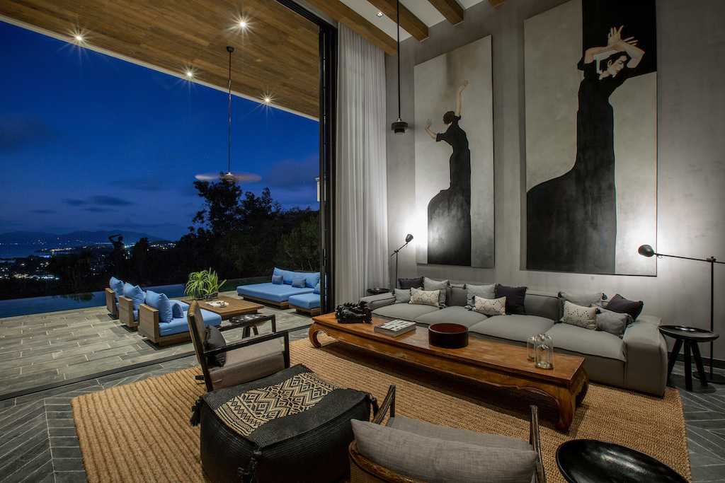 Villa Orca Koh Samui Living Area