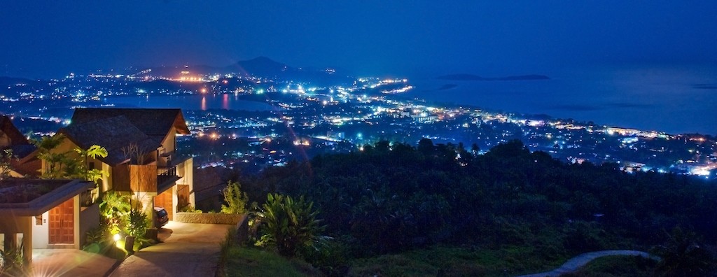 Villa Rental Koh Samui Night View
