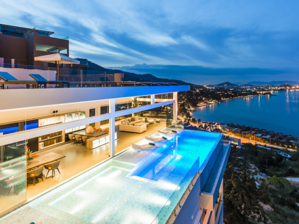 Villa Sasipimon Ko Samui At Night