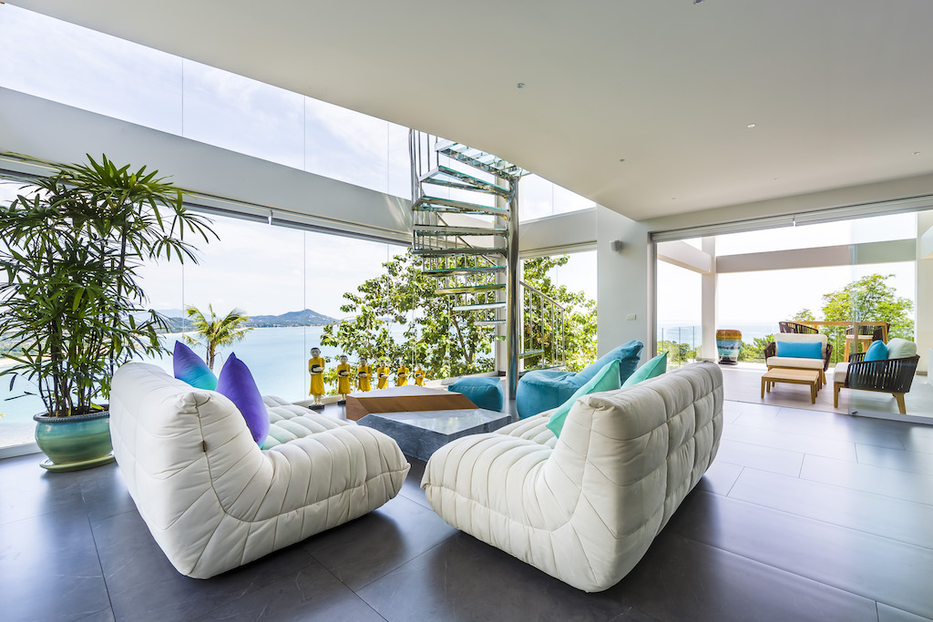 Villa Sasipimon Ko Samui Bedroom Living Area