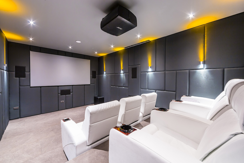 Villa Sasipimon Ko Samui Cinema Room