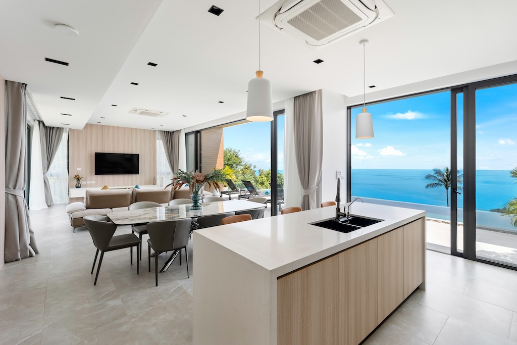 Villa Sea Stone Kitchen