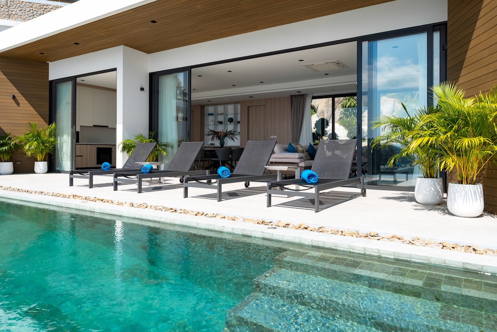 Villa Sea Stone Poolside Terrace