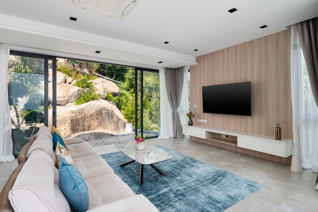 Villa Sea Stone Koh Samui Living Room