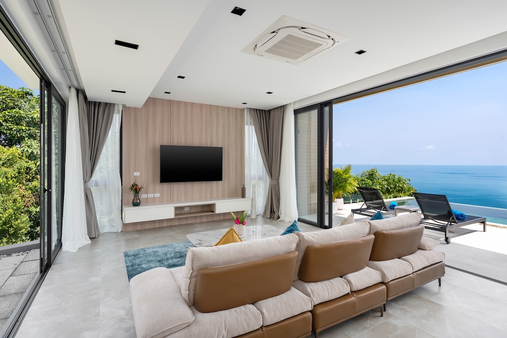 Villa Sea Stone Koh Samui Living Area