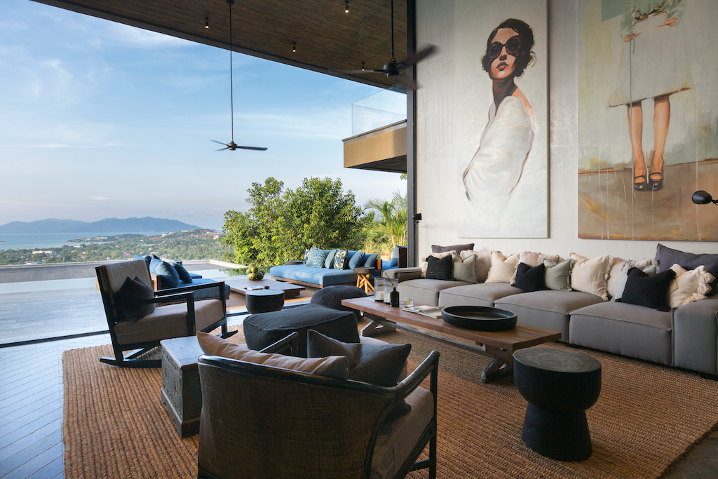 Villa Sierra Koh Samui Lounge View