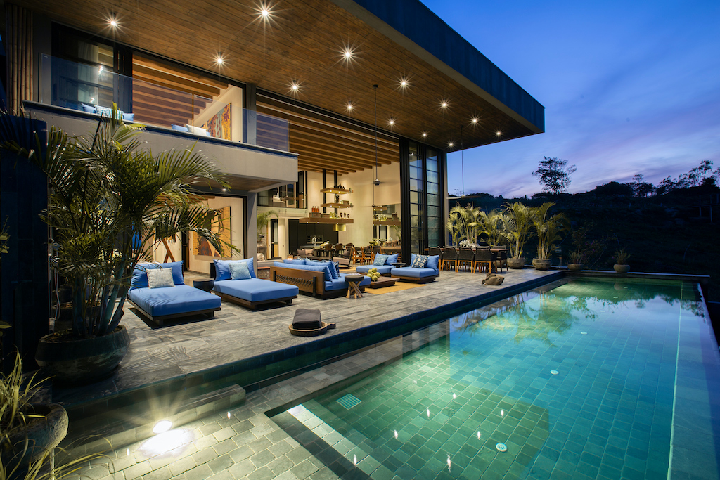 Villa Sierra Koh Samui Exterior Night