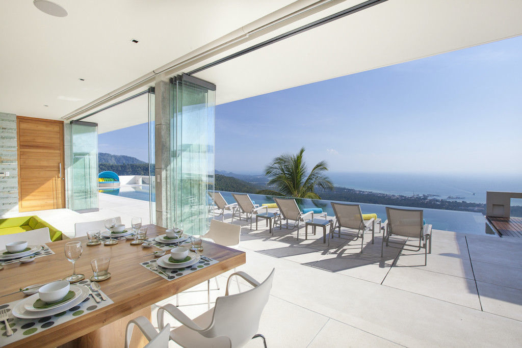 View From Dining Area