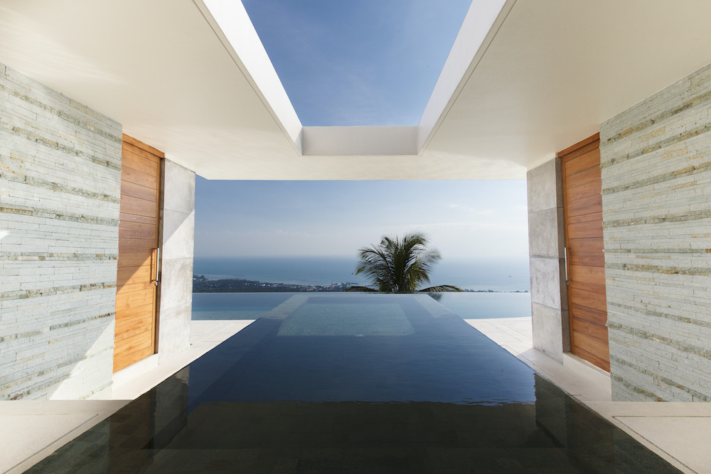View Through The Villa