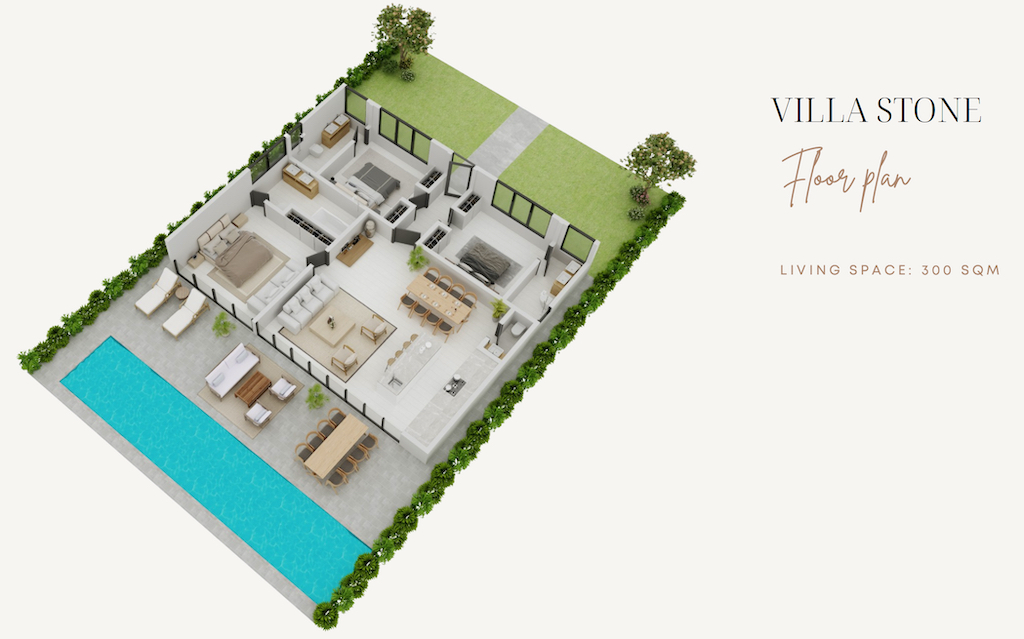 Villa Stone Floor Plan