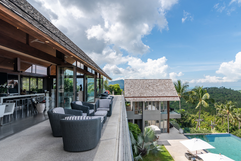 Villa Suralai Top Terrace