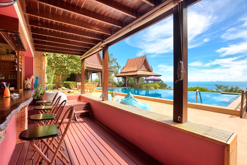 Covered Terrace