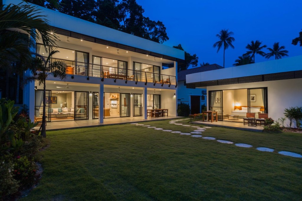 Villa Thansamaay Ko Samui Villa At Night