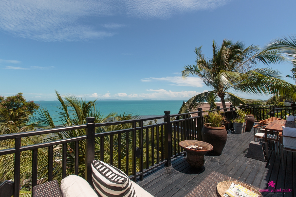 Villa Baan Hansa For Rent Koh Samui View