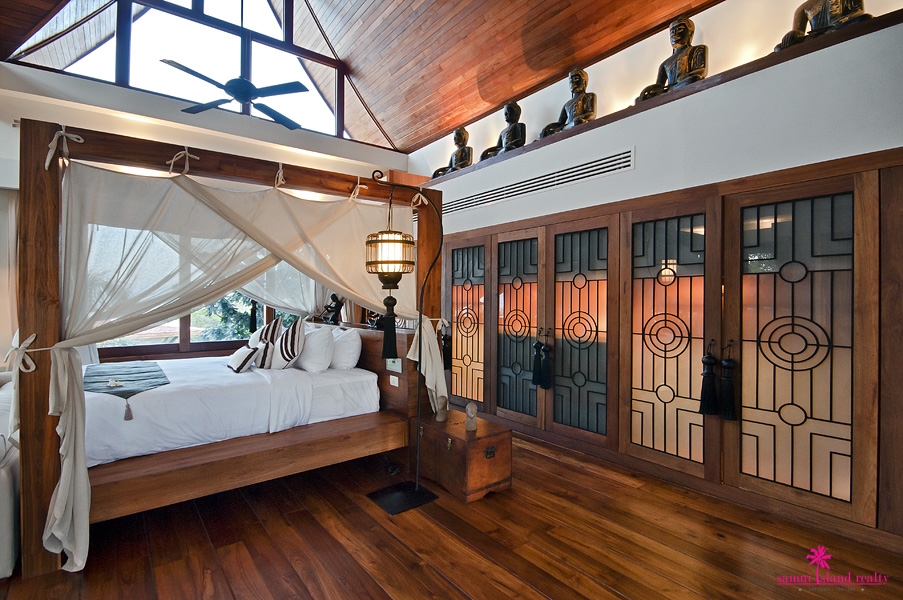 villa riva for rent koh samui bedroom