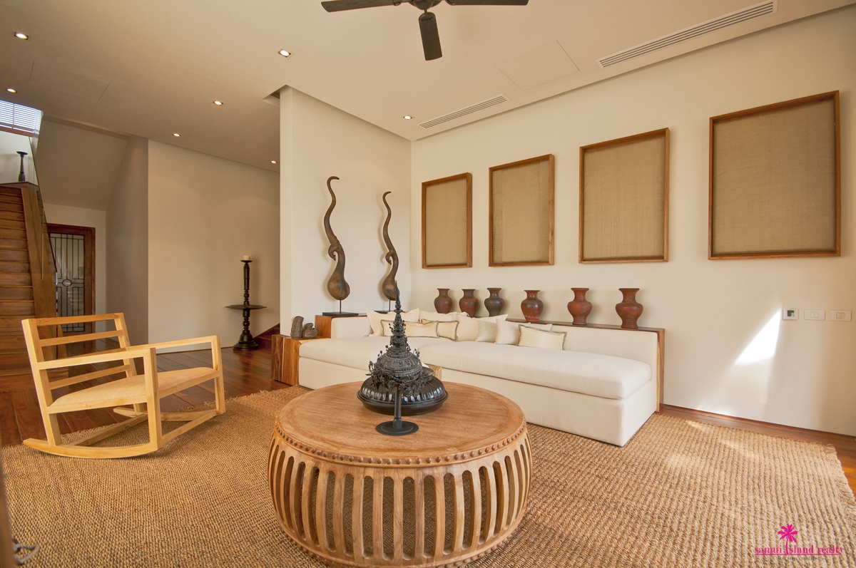 Villa Riva For Rent Koh Samui villa riva seating area