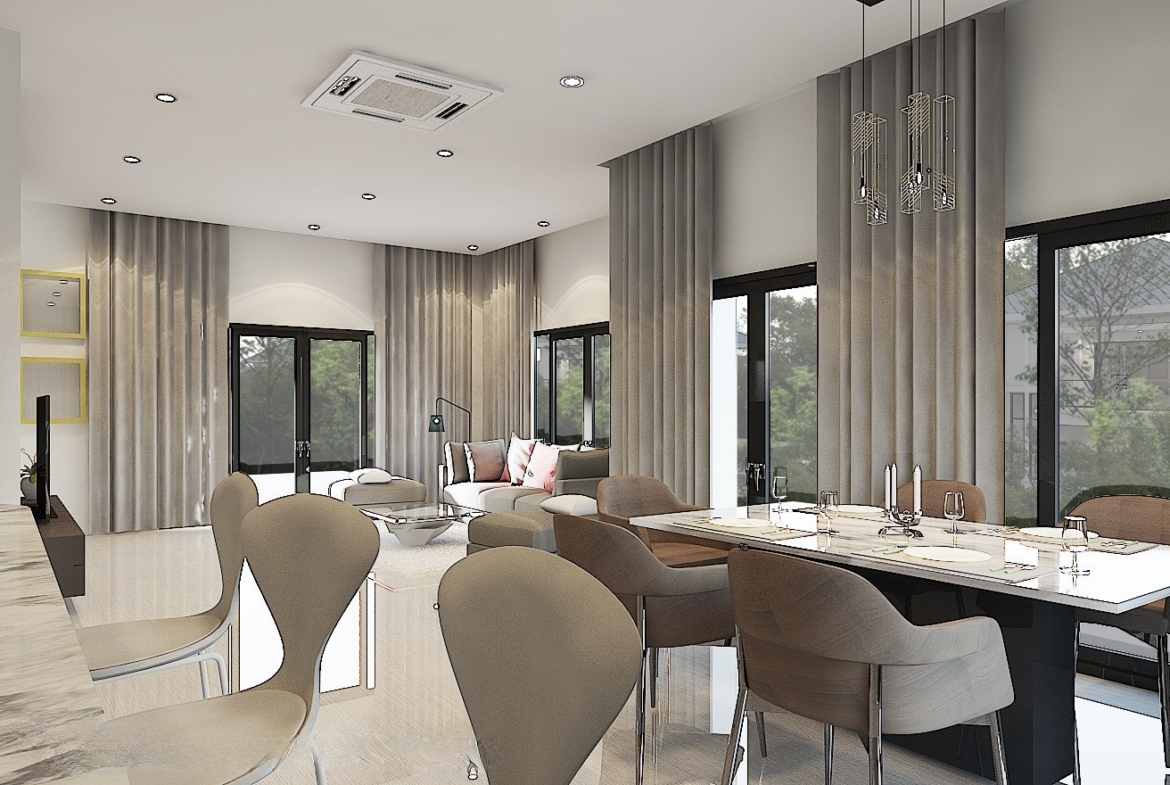 Villas For Sale In Bang Rak Ko Samui Interior