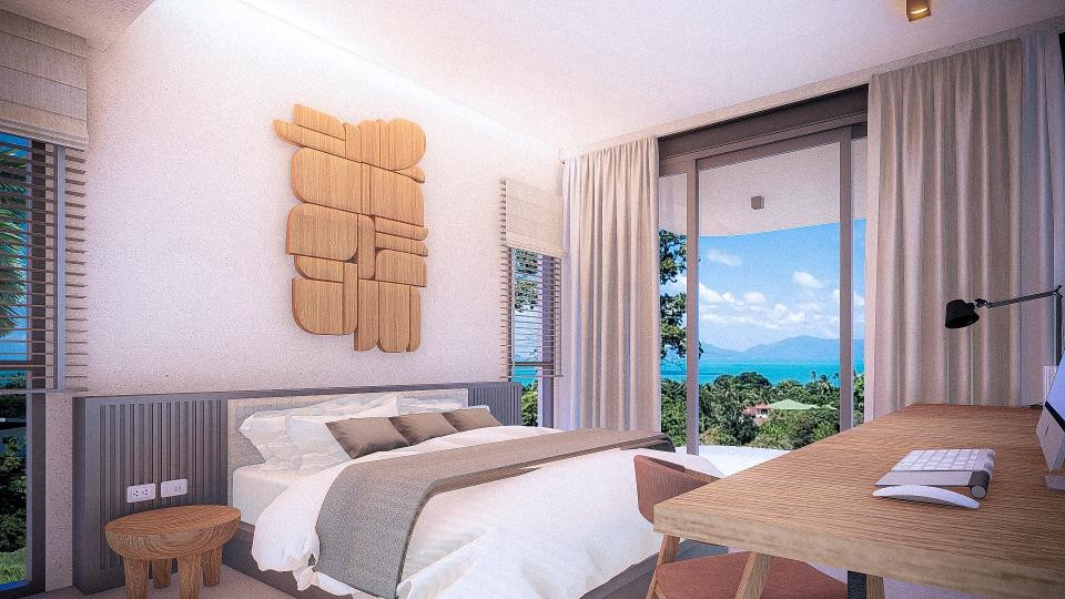 Villas For Sale In Koh Samui Bedroom