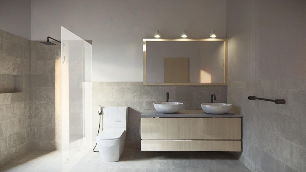 Villas For Sale In Lamai Bathroom