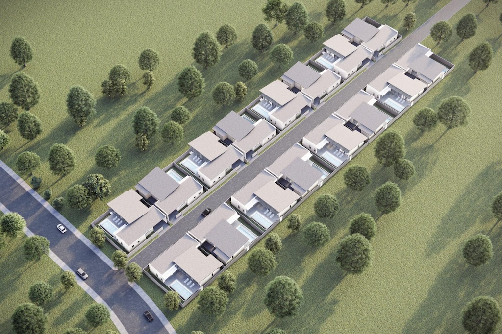 Villas For Sale In Lamai Site Plan