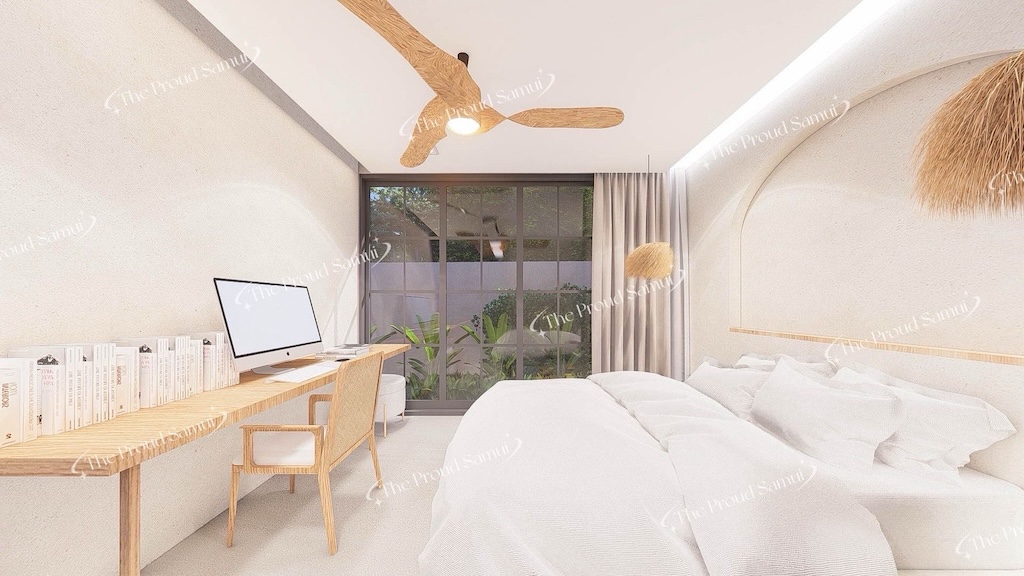 Villas For Sale in Lipa Noi Koh Samui Bedroom
