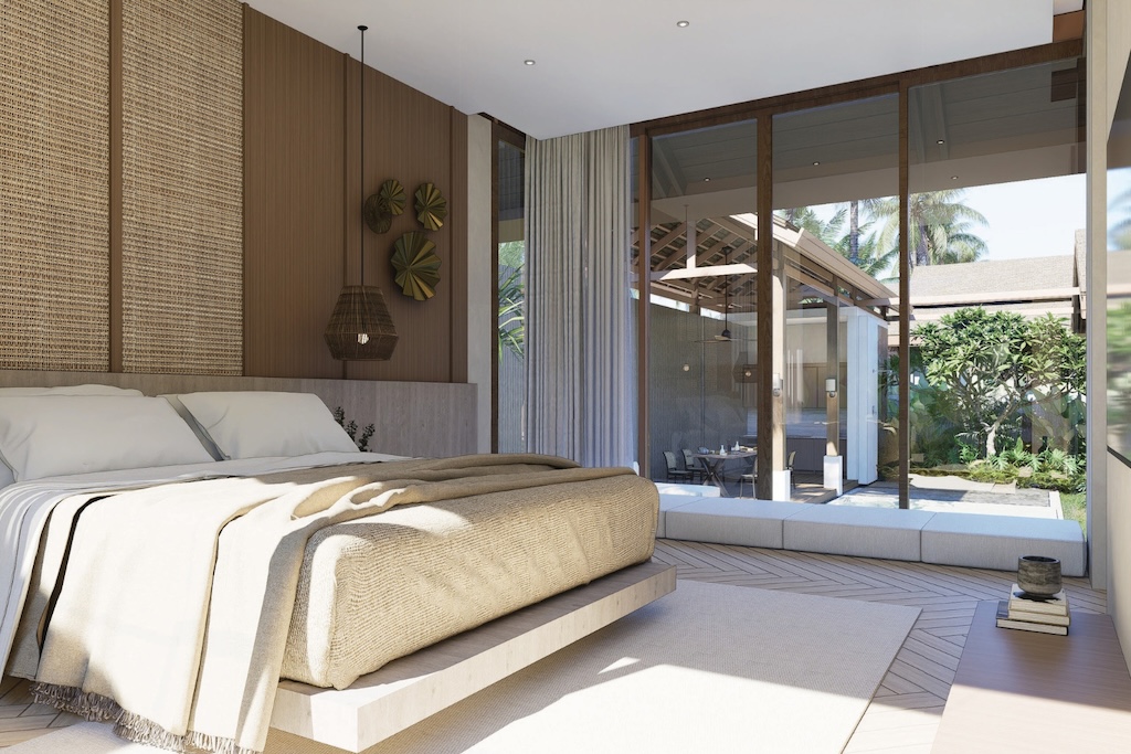 Villas For Sale in Maenam Koh Samui bedroom