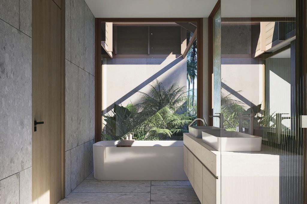 Villas For Sale In Maenam Koh Samui Bathroom