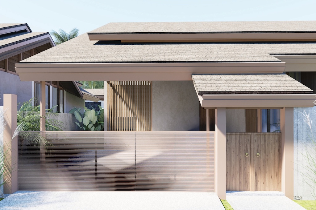 Villas For Sale In Maenam Koh Samui Parking